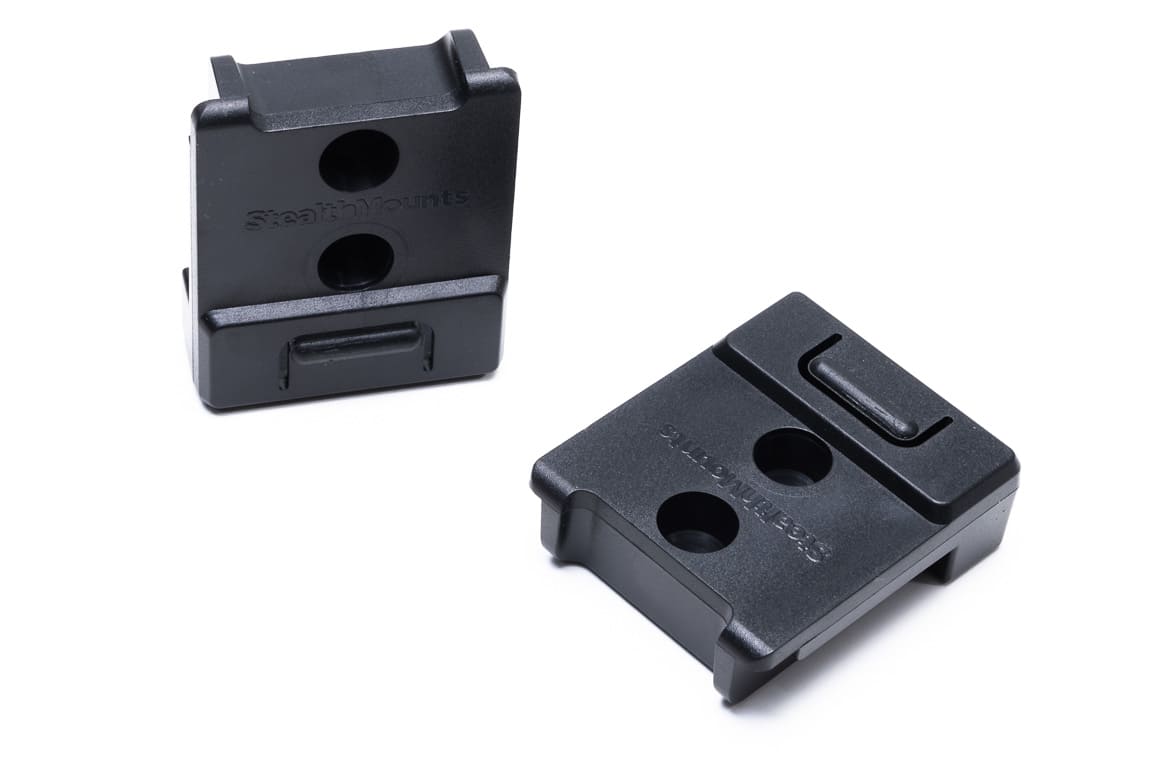 StealthMounts maskinfÃ¤sten fÃ¶r Stanley Porter Cable 4-pack i svart ABS
