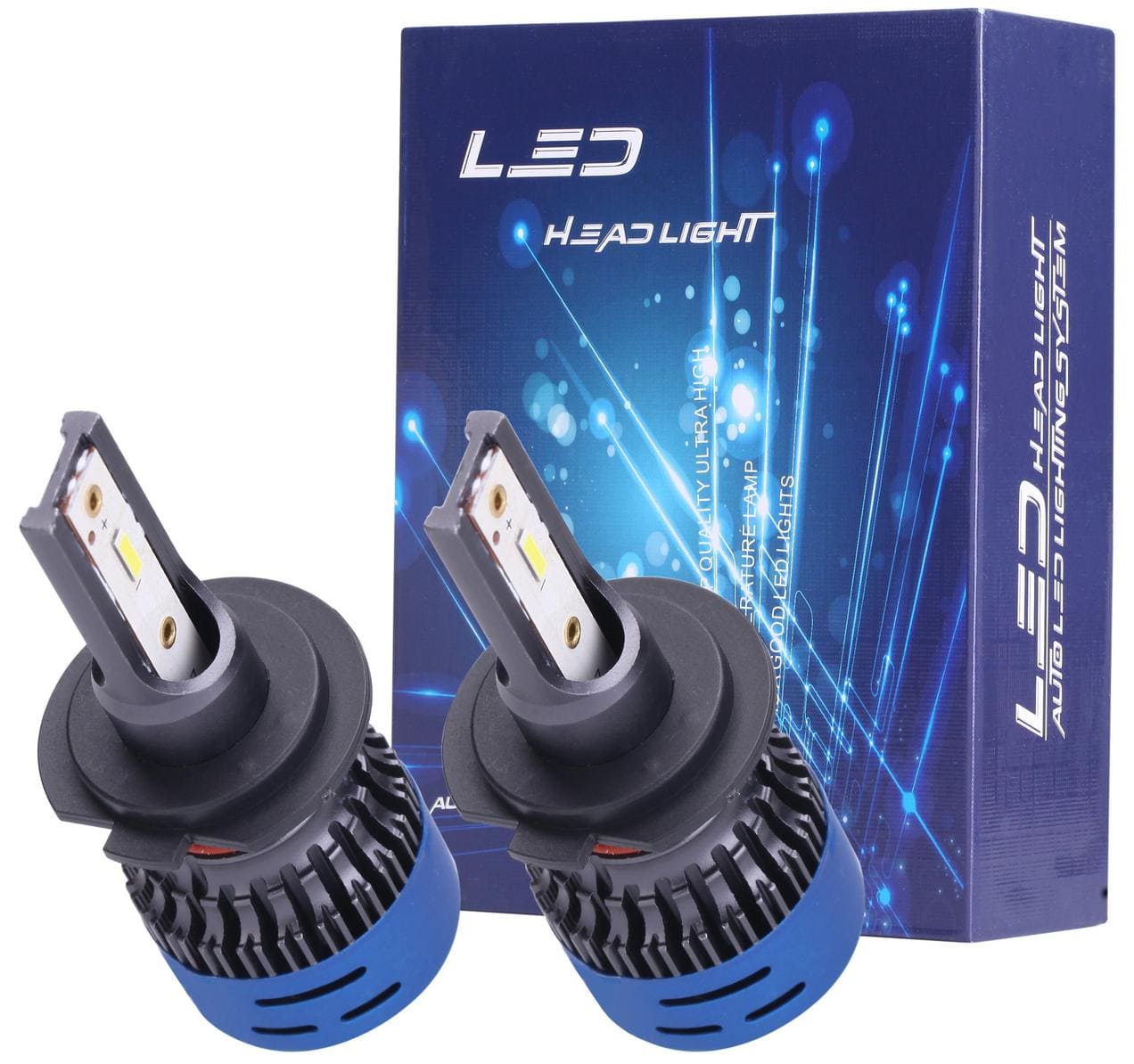 H7 CREE LED 2 x 50W 20000 LM, 6500K, iFocis Ultra low/high beam, CANBUS, 2 lamps