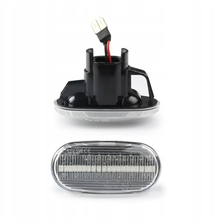 Vita LED blinkers för Honda, orange vandrande ljus, 2 st
