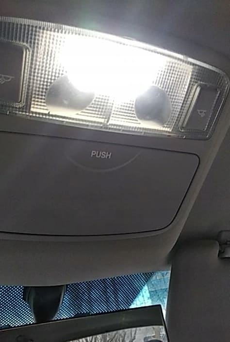 T10 5W5 LED-lampa 12V Canbus, 2 st