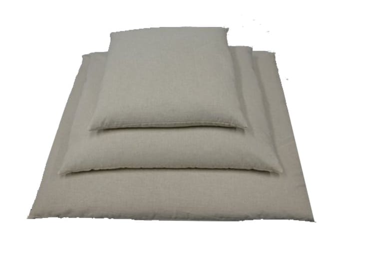 Kudde med bovete skal av bomull 70 x 80 cm, 30 x 30 cm, 40 x 40 cm