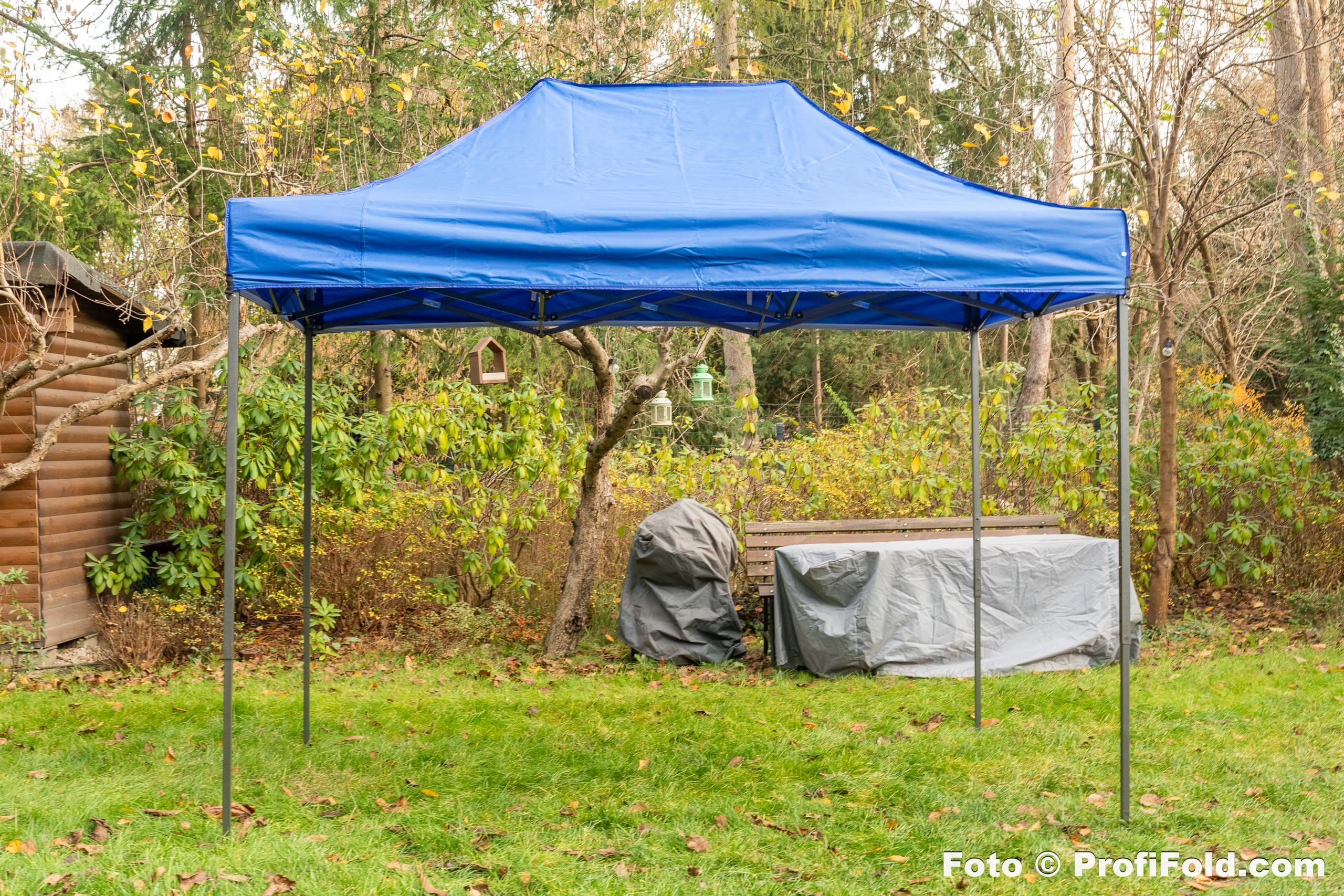 Snabbtält 3 x 3m, tålig, 4 väggar, dörr, väska, olika färger, tryck som tillval (popup tält, reklamtält, marknadstält, trädgårdstält, eventtält, expresstält), ProfiFold
