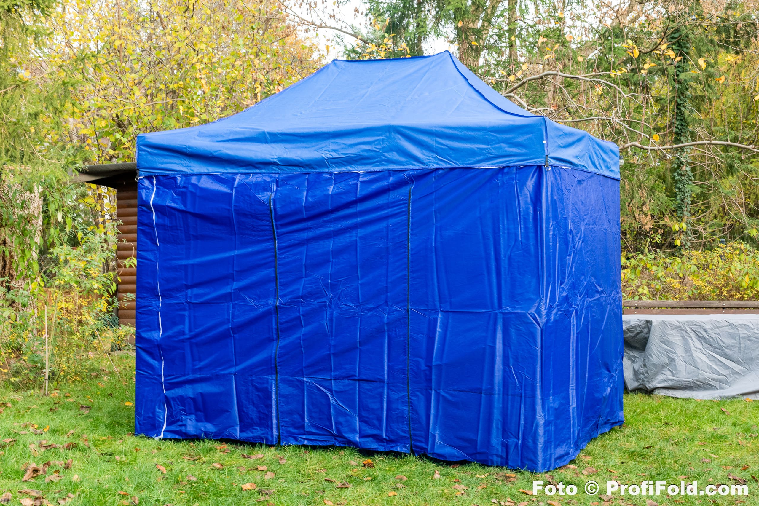 Snabbtält 3 x 3m, tålig, 4 väggar, dörr, väska, olika färger, tryck som tillval (popup tält, reklamtält, marknadstält, trädgårdstält, eventtält, expresstält), ProfiFold