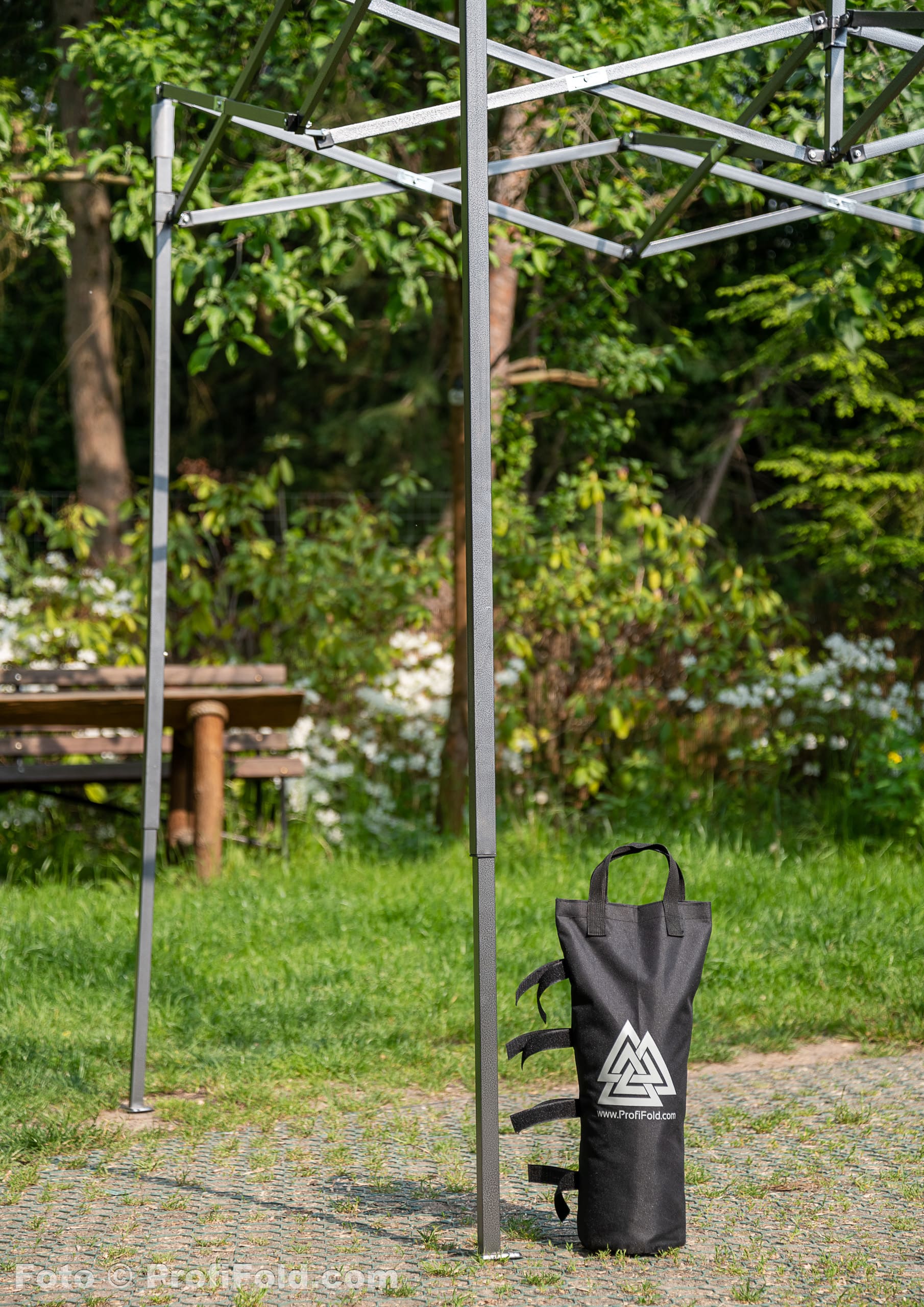 Tent weights, 4 weight sand bags for tents, gives approx. 25 kg total weight, ProfilFold