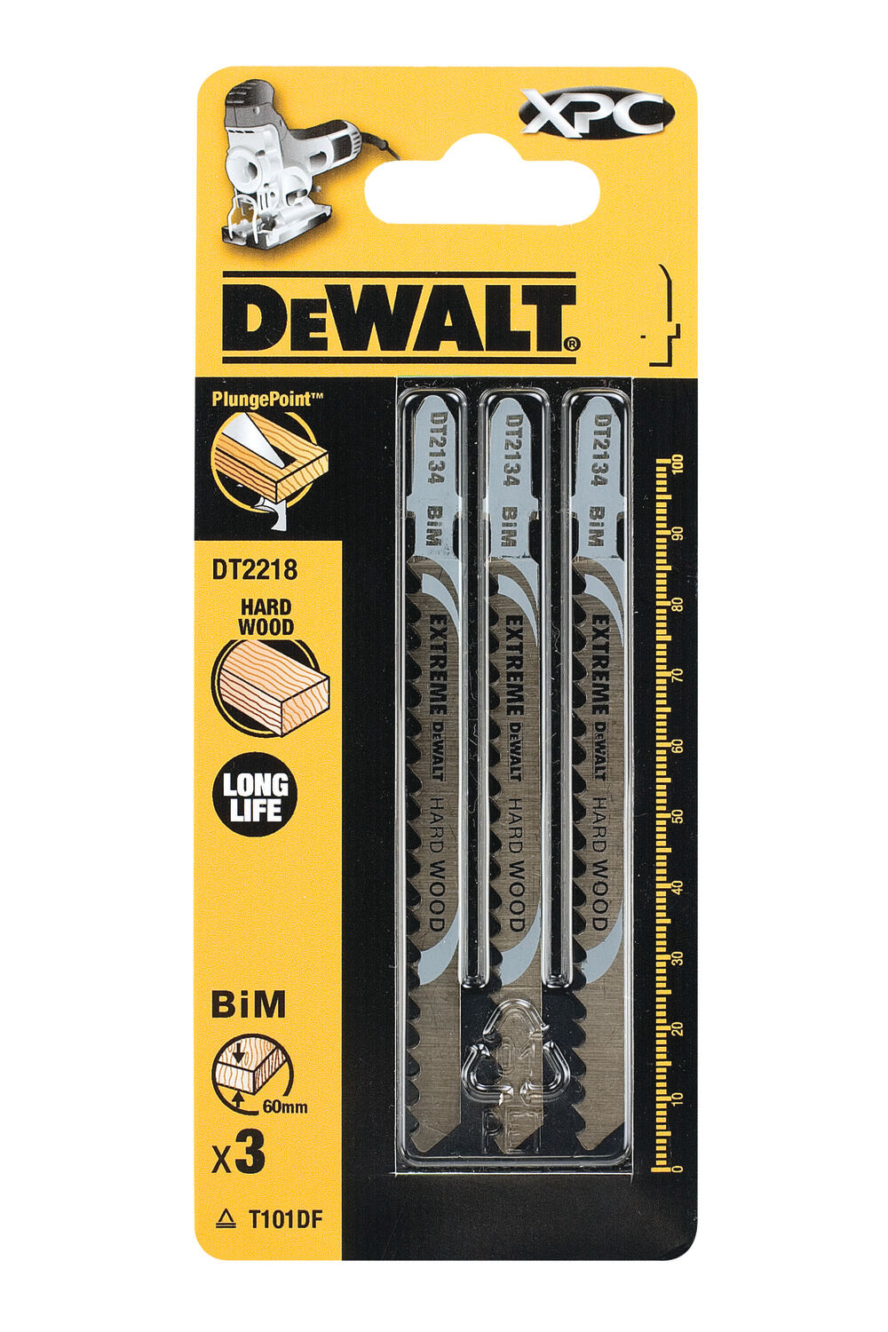 Sticksågblad XPC med T-skaft | DeWalt