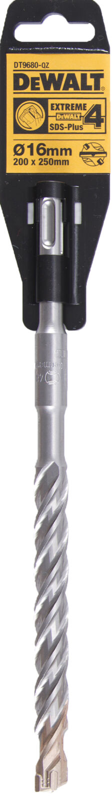 SDS-Plus-borr 4 skärkanter 16 x 250 mm | DeWalt