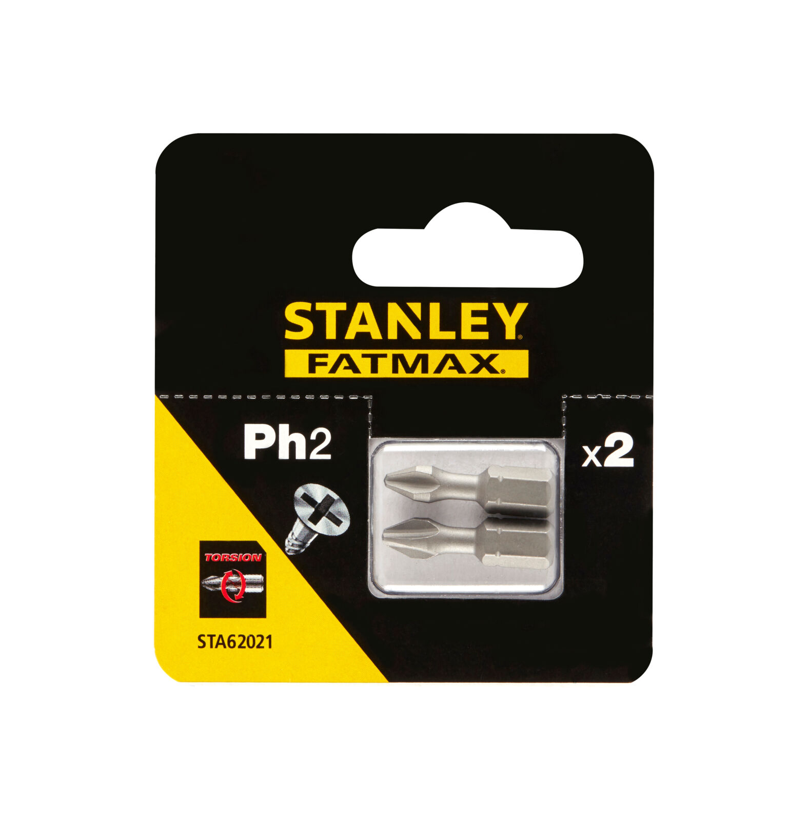 Torsionsbits PH2 x 25 mm, 2 st | Stanley