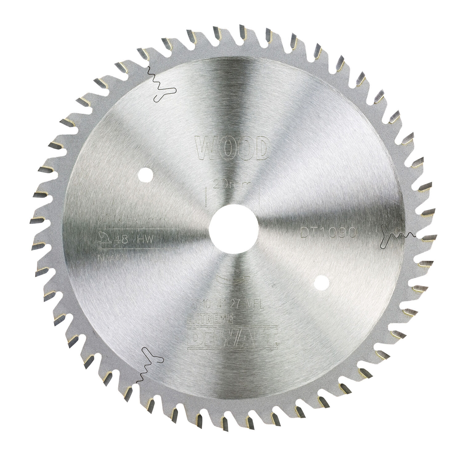 Sågklinga för sänksåg 165 x 20 mm | DeWalt