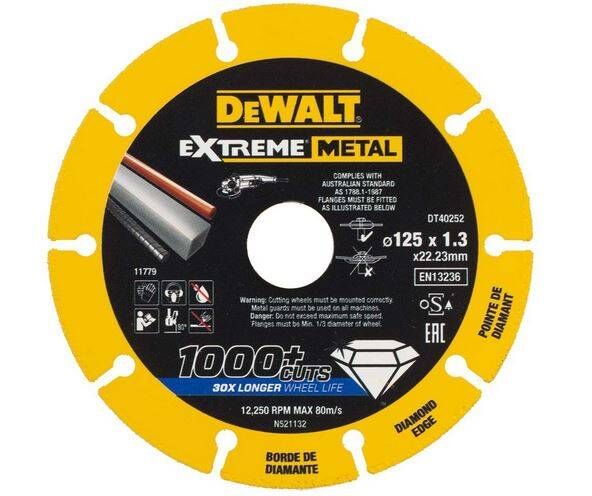 Diamantskiva Extreme Metal 125 mm | DeWalt