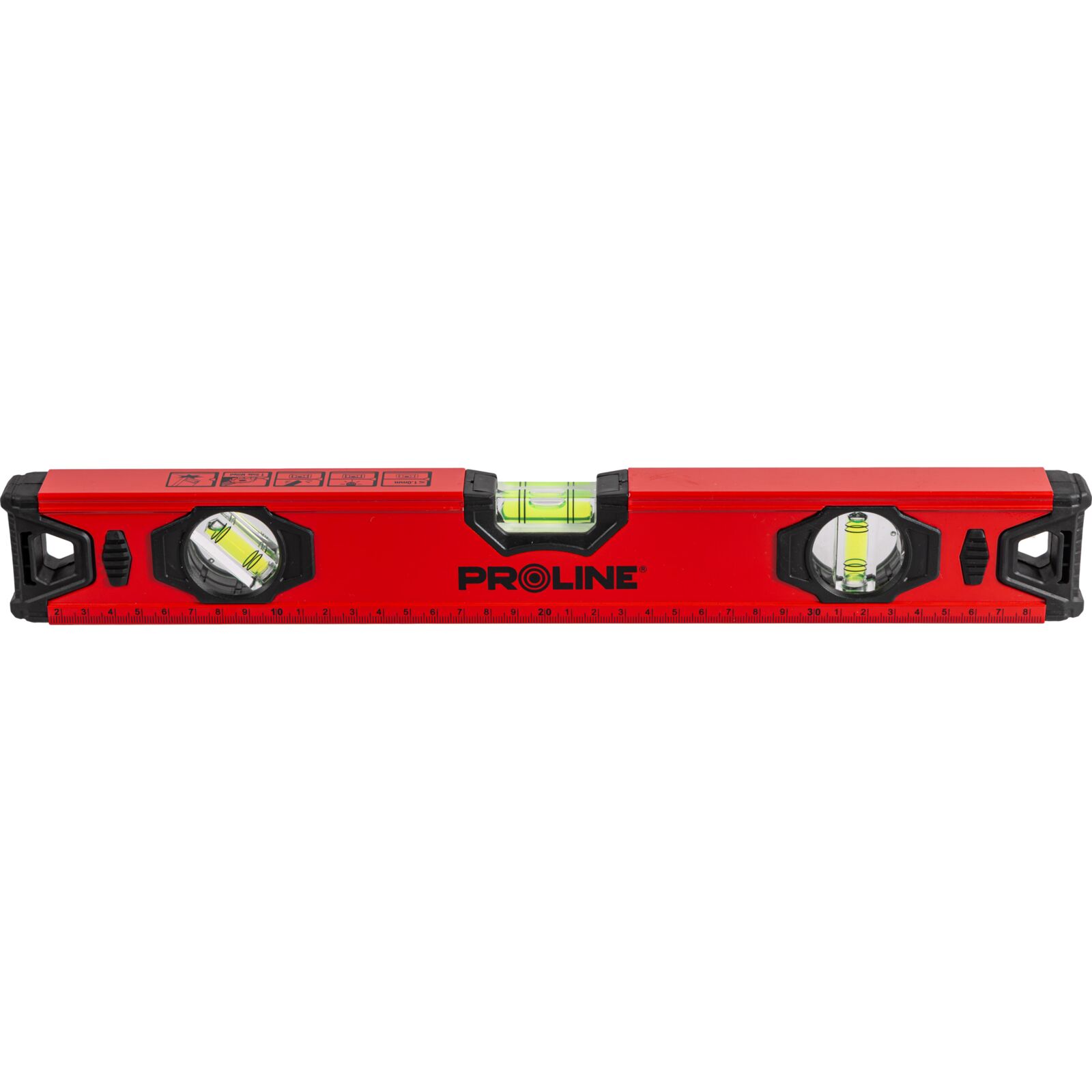 Vattenpass 40 cm, 3 libeller, 1 mm/1 m