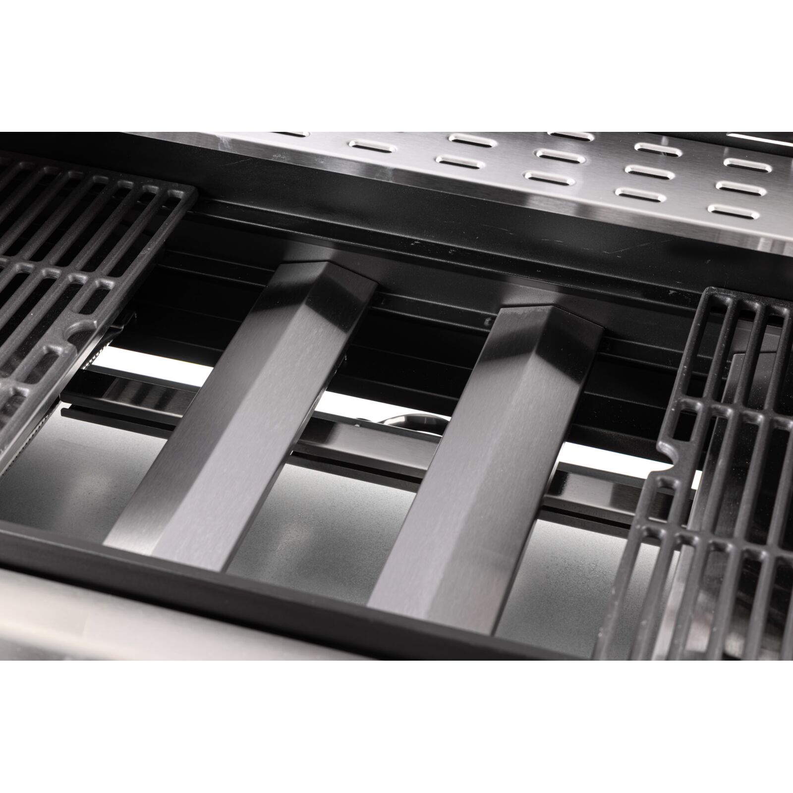 Gasolgrill 4+1 brännare 15,75 kW svart