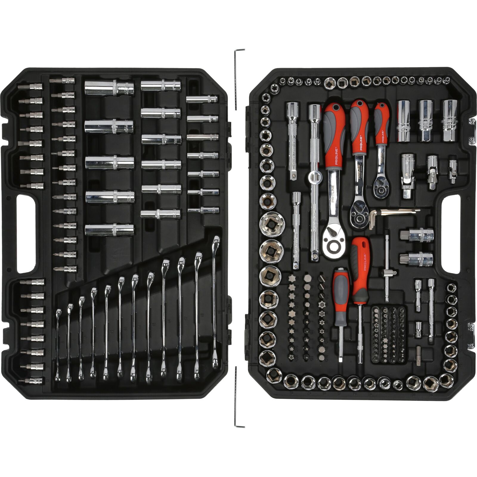 Socket Set 216 Pcs 1/2" 3/8" 1/4" Drive