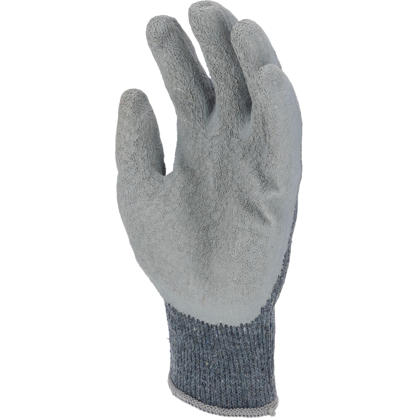 Grey latex coated gloves size 11 - 2XL