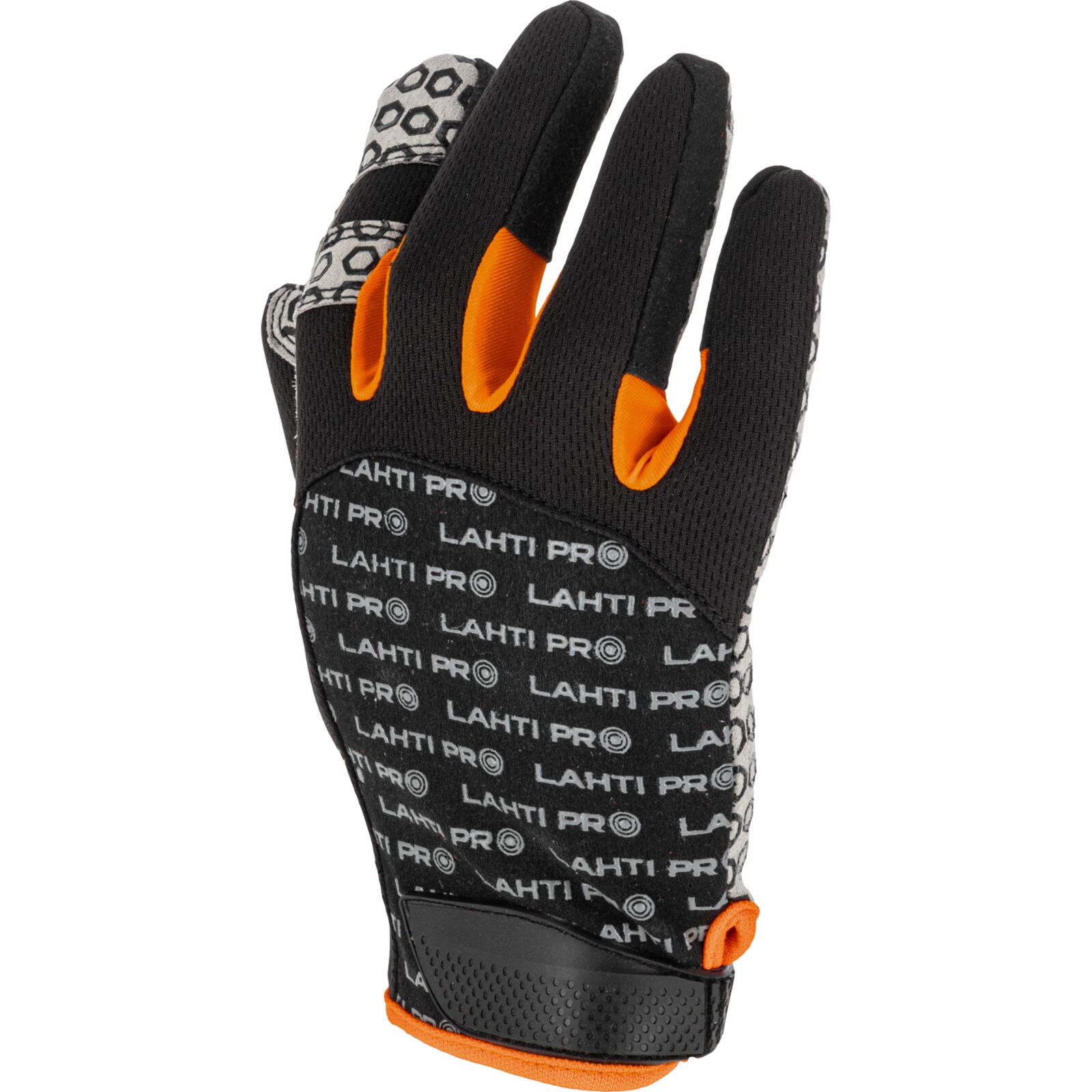 Mekanikerhandskar svart-orange stl 9 CE