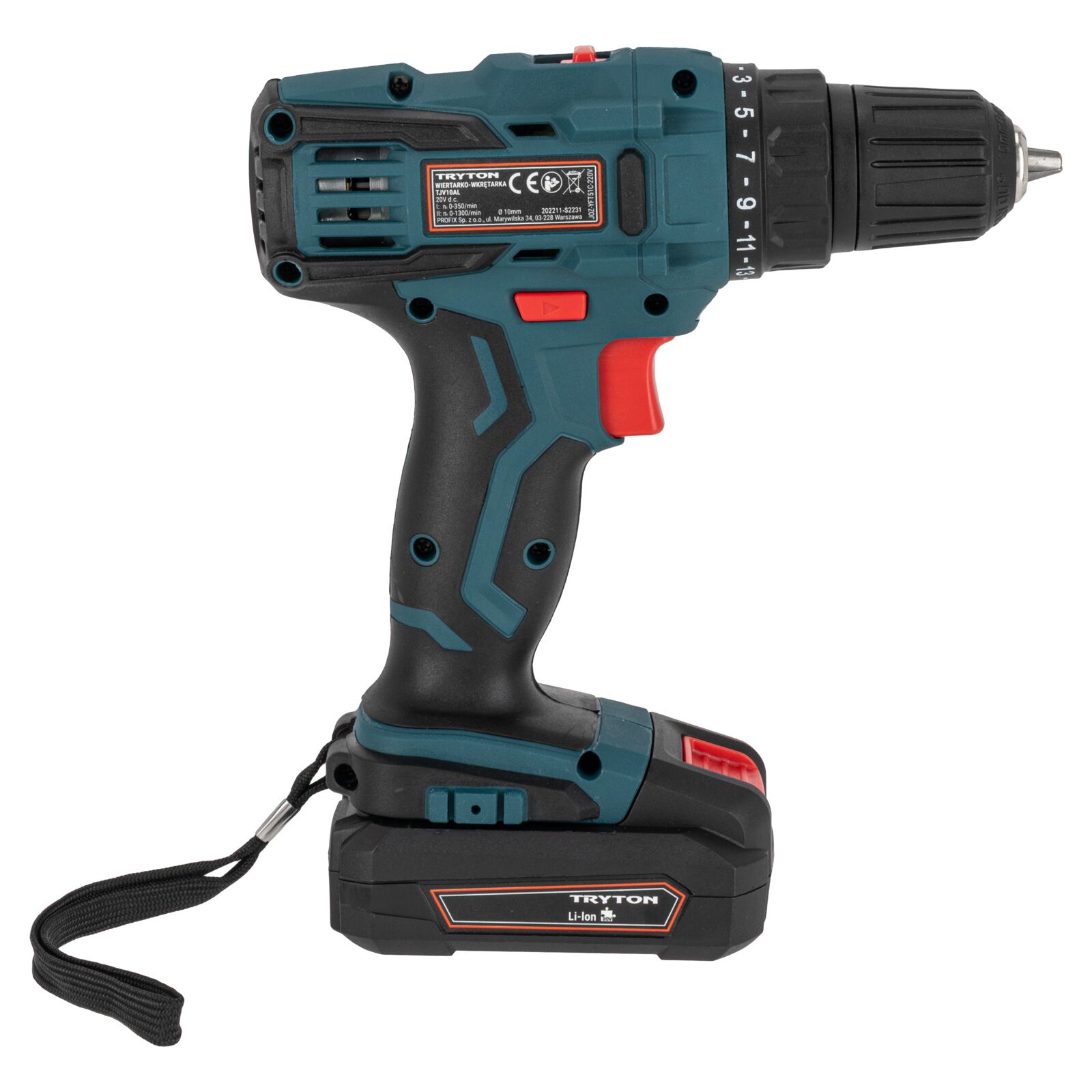 Cordless Drill Driver 20 V, 1 Battery