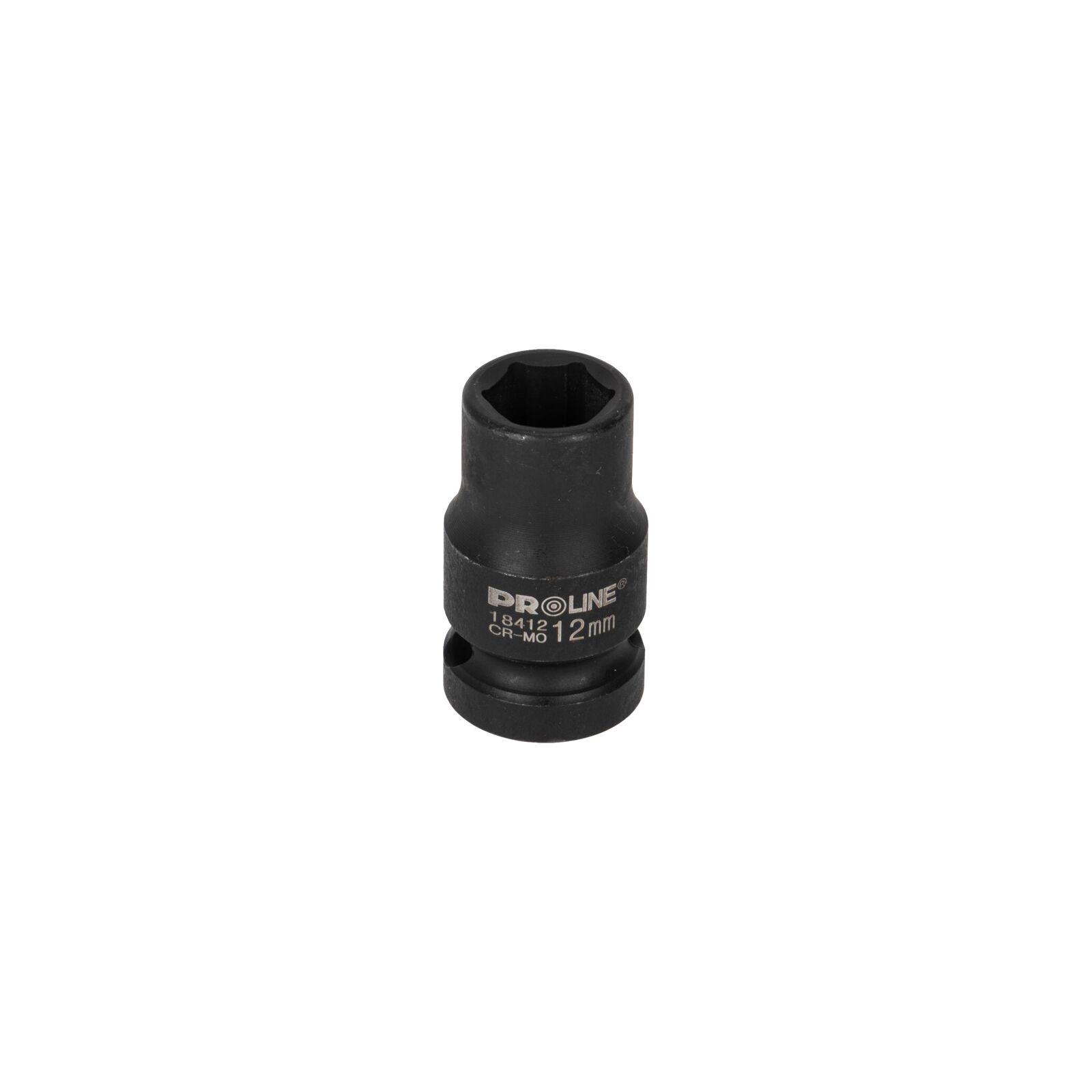 Kraftig sexkantshylsa 1/2" 12 mm CrMo