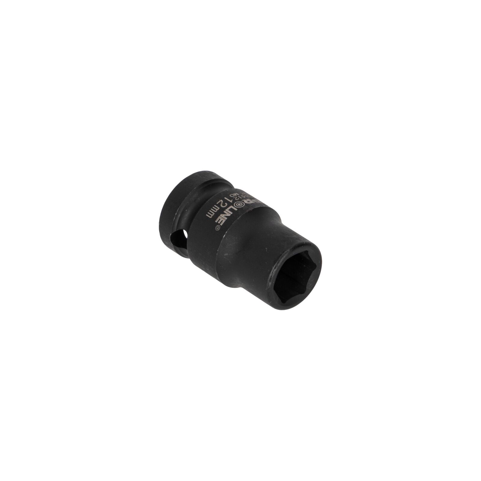 Kraftig sexkantshylsa 1/2" 12 mm CrMo