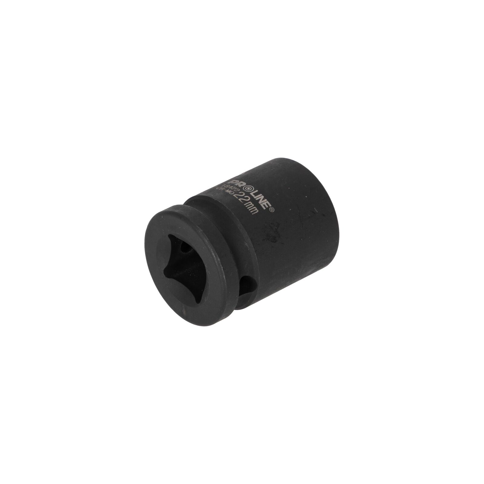 Kraftdopp sexkant 1/2" 22 mm Cr-Mo