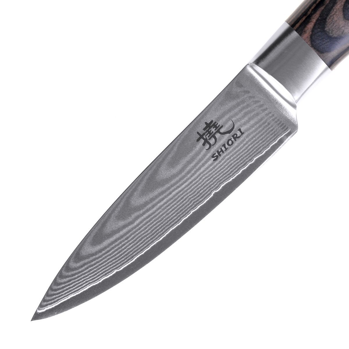 Knivset 3 delar i Damaskus-stål 67 lager