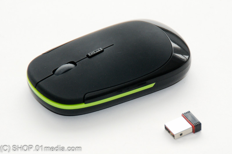 Wireless optical mouse 2.4GHz, black