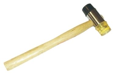 Rubber-Plastic Sheet Metal Hammer, 260g, 32 mm Face, Beast