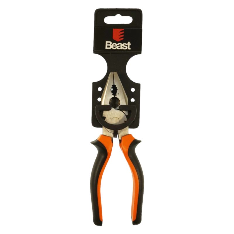 Combination Pliers 160 mm, Polished Steel, Beast