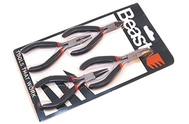 Polished Mini Pliers set, 4 Pliers 110-120 mm, Beast