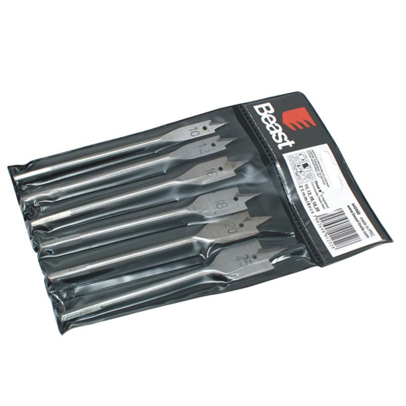 Flat Wood Drill Bit set, Beast