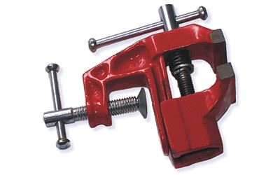 Bench Clamp 50 mm Jaw Width, Cast Iron, Quick Mounting