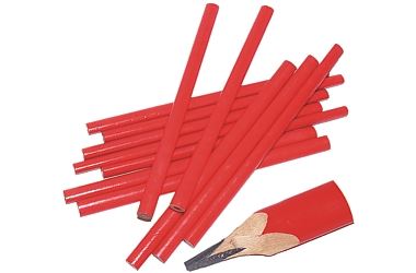 Carpent Pencils 180 mm, Red, 12 pcs Pack, Beast