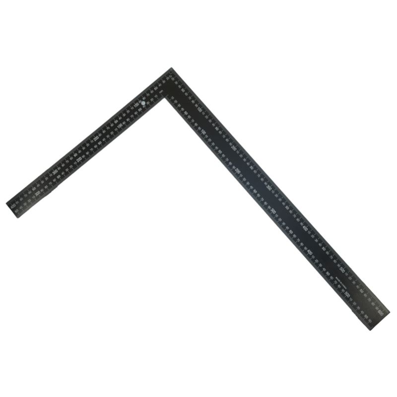 Angle Ruler 400 x 600 mm, Metal, Black Powder Coat, Beast