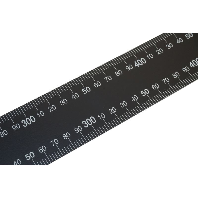Angle Ruler 400 x 600 mm, Metal, Black Powder Coat, Beast