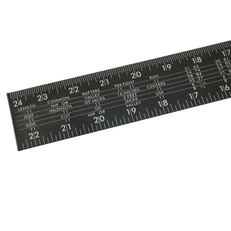 Angle Ruler 400 x 600 mm, Metal, Black Powder Coat, Beast