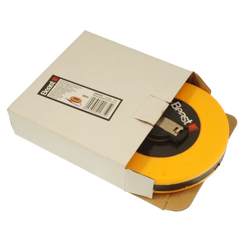 Fiberglass Measuring Tape 20 m, Beast