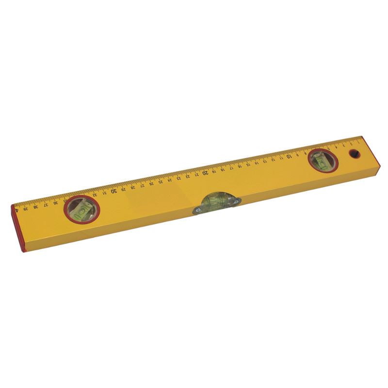 Aluminum Level 400 mm, 3 Vials Horizontal Vertical 45°