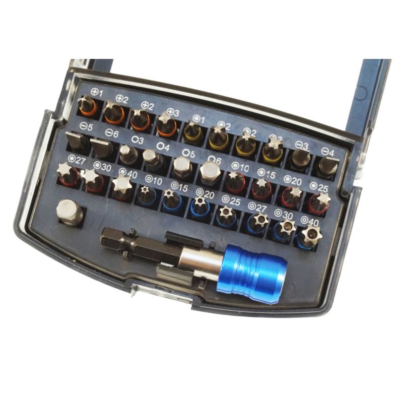 Screwdriver Bit Set 30 Pieces with Holder