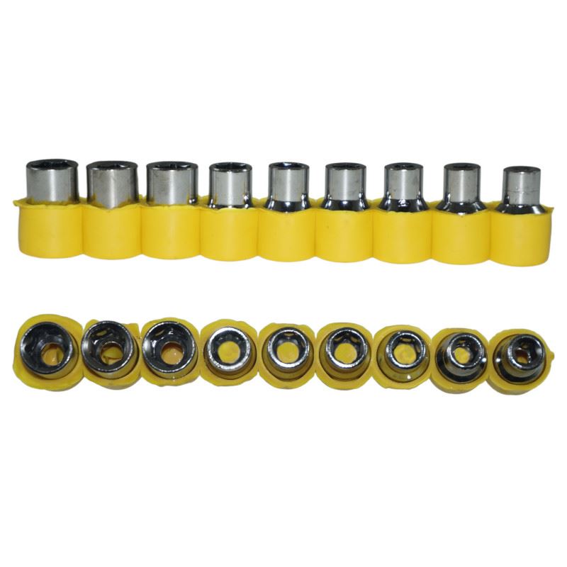 T-Handle Socket and Bit set, 21 Pieces, Rubber Grip, Beast