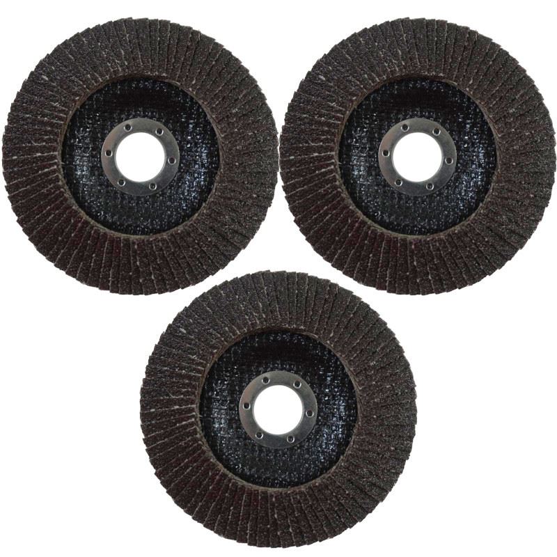 Lamellrondell P60125 mm, 3-pack, diameter 125 mm, Beast