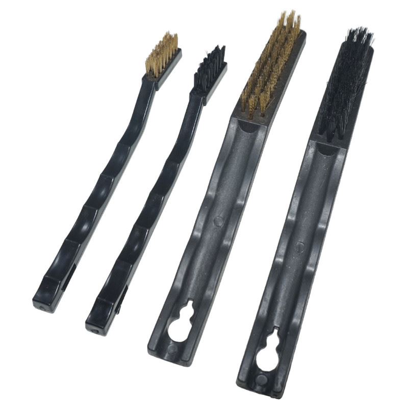 Brush set, 2 Steel 40/100 mm and 2 Nylon 40/100 mm, Beast
