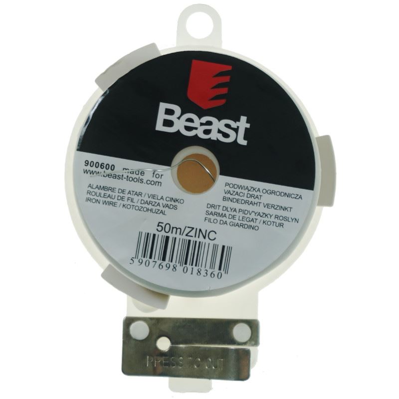 Galvanized Gardening Wire 50 m, Beast