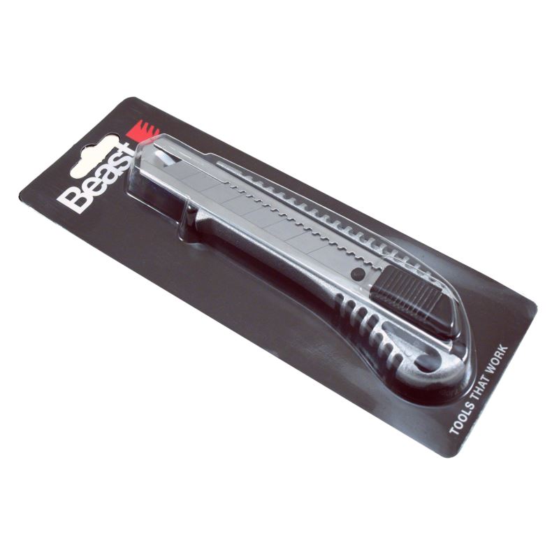 Extendable Breaking Knife 18 mm, Beast