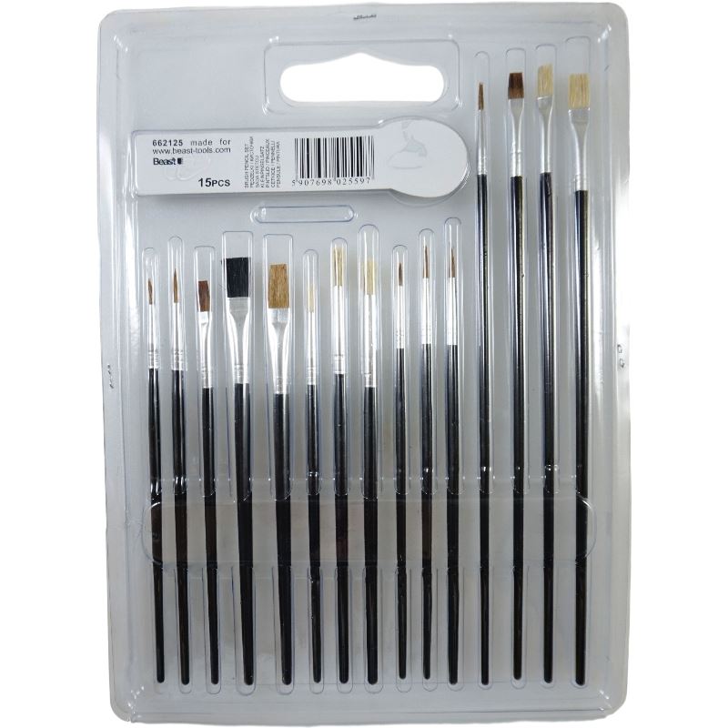 Paint Brush Set 15 Pieces