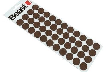 Felt Pads for Furniture 44 pcs Round Brown 20 mm Thickness
