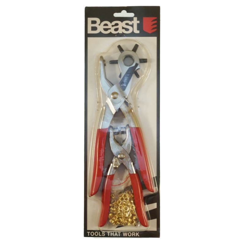 Leather Worker’s set, 6 Punch Sizes 2-5 mm, Beast