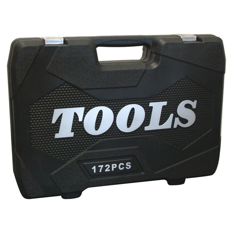 Socket Wrench set 171 pcs CR-V, 3 Ratchets 72 Teeth, Beast