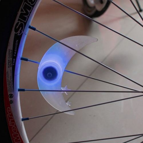 LED-lampa för ekrar på cykel - måne
