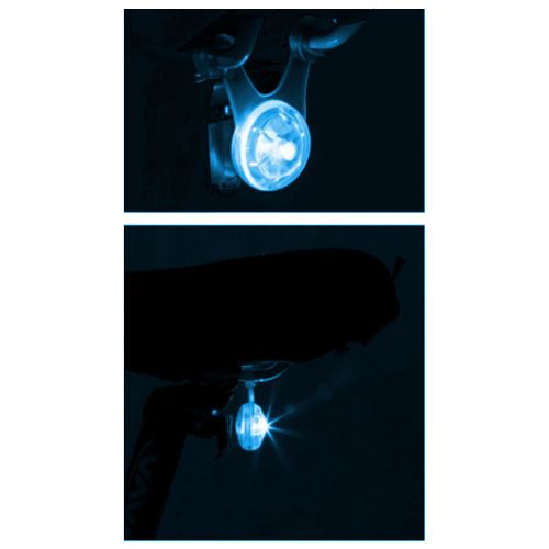 LED Bike Lamp Under Saddle, Tool-Free Mounting, Beast