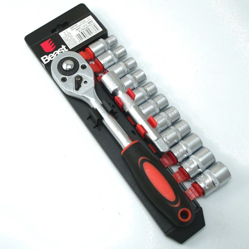 Socket Wrench set 8-24 mm 1/2 Inch, Beast
