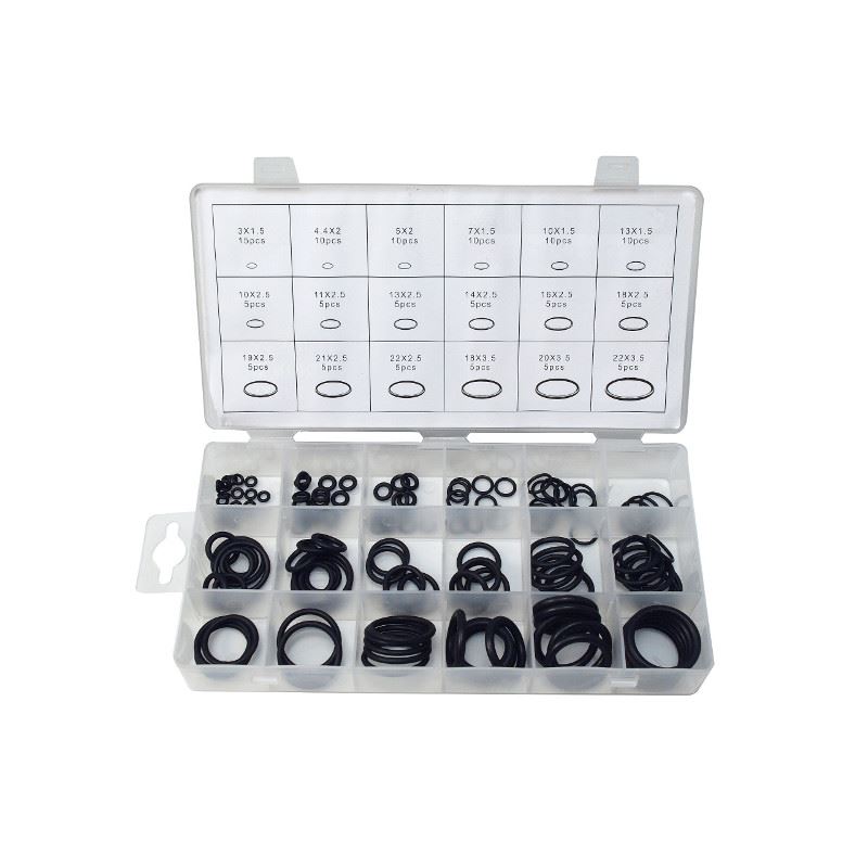 O-ring Set 125 pcs | Black NBR Rubber | Beast