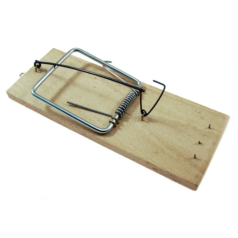 Wooden Rat Trap 5-Pack, 17 cm, Beast